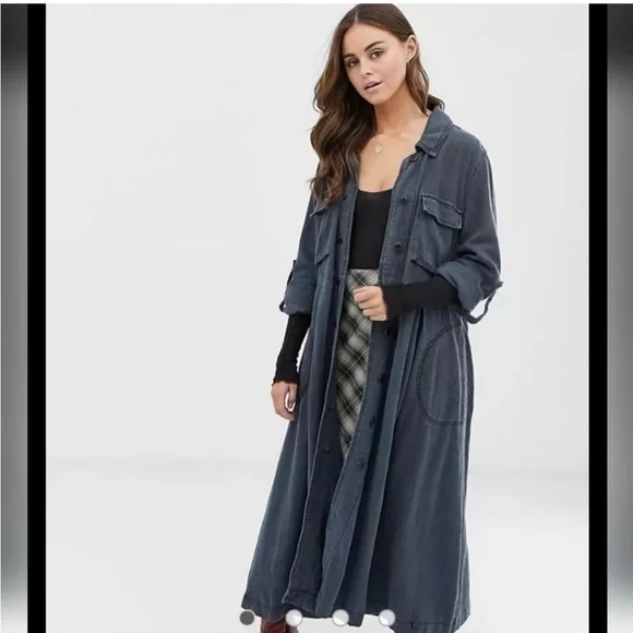 Free People Rainz Duster Coat - Picture 3 of 12